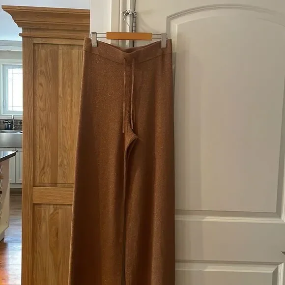 Alc. Quentin pants in toffee/rose gold new no tags luxurious joggers - Picture 6 of 11